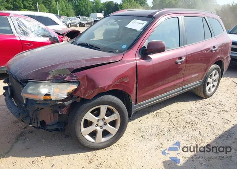 2008 Hyundai Santa Fe Limited/Se из США, поврежденный, VIN 5NMSH13E48H156004